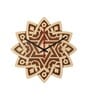 Abasi Engineered Wood Natural Wall Clock
