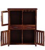Abbey Sheesham Wood Bar Cabinet in Honey Oak Finish
