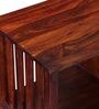 Abbey Sheesham Wood TV Console in Honey Oak Finish