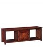 Abbey Sheesham Wood TV Console in Honey Oak Finish