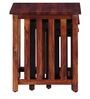 Abbey Sheesham Wood Nest Of Tables In Honey Oak Finish