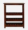Abbey Sheesham Wood Bar Cabinet in Scratch Resistant Honey Oak