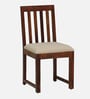 Abbey Sheesham Wood Dining Chairs In Honey Oak Finish (Set Of 2)