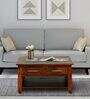 Abbey Sheesham Wood Coffee Table In Honey Oak Finish
