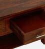 Abbey Sheesham Wood Coffee Table In Honey Oak Finish