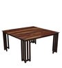 Abbey Sheesham Wood 8 Seater Dining Table in Provincial Teak Finish