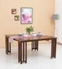 Abbey Sheesham Wood 8 Seater Dining Table in Provincial Teak Finish