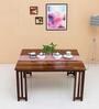 Abbey Sheesham Wood 8 Seater Dining Table in Provincial Teak Finish