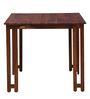 Abbey Sheesham Wood Four Seater Dining Table in Honey Oak Finish