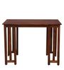 Abbey Sheesham Wood Four Seater Dining Table in Honey Oak Finish