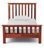 Abbey Sheesham Wood Single Bed In Honey Oak Finish
