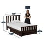 Abbey Sheesham Wood Single Bed With Drawer Storage In Warm Chestnut Finish