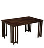 Abbey Sheesham Wood 6 Seater Dining Table in Warm Chestnut Finish