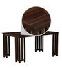 Abbey Sheesham Wood 6 Seater Dining Table in Warm Chestnut Finish