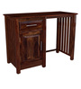 Abbey Sheesham Wood Writing Table In Provincial Teak With Storage