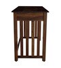 Abbey Sheesham Wood Writing Table In Provincial Teak