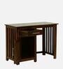 Abbey Sheesham Wood Writing Table in Scratch Resistant Provincial Teak Finish With Storage