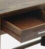 Abbey Sheesham Wood Writing Table in Scratch Resistant Provincial Teak Finish