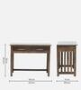 Abbey Sheesham Wood Writing Table in Scratch Resistant Provincial Teak Finish