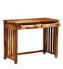 Abbey Sheesham Wood Writing Table in Rustic Teak Finish