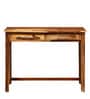 Abbey Sheesham Wood Writing Table in Rustic Teak Finish