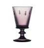 Abeille Eggplant Glass ( Set of 6 ) Wine Glass