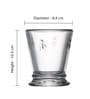 Abeille Transparent Glass ( Set of 4 ) Everyday Glasses