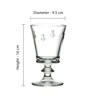 Abeille Transparent Glass ( Set of 6 ) Wine Glasses