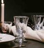 Abeille Transparent Glass ( Set of 6 ) Wine Glasses