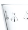 Abeille Transparent Glass ( Set of 6 ) Flutes Glass