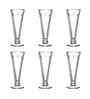 Abeille Transparent Glass ( Set of 6 ) Flutes Glass