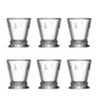 Abeille Transparent Glass ( Set of 6 ) Shot Glasses