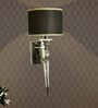 Aberdeenshire Glass & Shiny Brass Wall Light