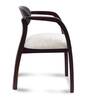 Abetos Teak Wood Arm Chairs in Brown Colour Set Of 2