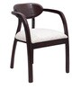 Abetos Arm Chair (Set of 2) in Brown Colour