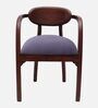 Abetos Teak Wood Arm Chair In Brown Colour (Set of 2)