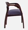 Abetos Teak Wood Arm Chair In Brown Colour (Set of 2)