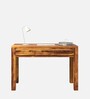 Abomey Writing Table In Natural Teak Finish