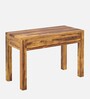 Abomey Writing Table In Natural Teak Finish