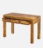 Abomey Writing Table In Natural Teak Finish