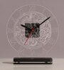 ABS Plastic Table Clock With LED Lights