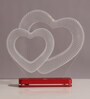 ABS Plastic Hearts Big N Small Table LED Lights
