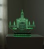 ABS Plastic Mecca Kaba Clock Tower  Table LED Lights