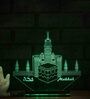 ABS Plastic Mecca Kaba Clock Tower  Table LED Lights
