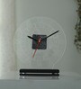 Scorpio Transparent Plastic Table Clock With LED Lights