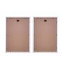 Abstract 3D Set of 2 Multicolour Engineered Wood Paintings