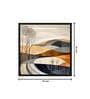 Abstract Art With Tree View Modern Canvas Wall Painting