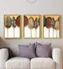 Abstract Autumn Leaves Canvas Prints Modern Painting Luxury Framed Wall Art Prints