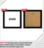 Camera White Paper & Wood Framed Art Print Set of 2