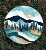 Creation Cream Canvas Framed Wall Plates